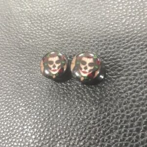 Флеш тапа със sugar skull момиче 12мм - Hover Image