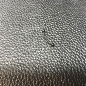 Обеца за вежда с топчета 1.2х12х3мм - Hover Image