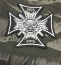 Метъл нашивка Motörhead 1975-2015 Iron Cross везана емблема