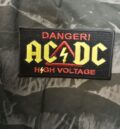 рок нашивка AC/DC High Voltage изцяло бродирана