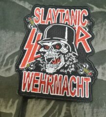 метъл нашивка Slayer Slaytanic Wehrmacht