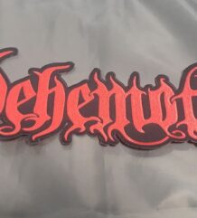 Голяма нашивка Behemoth за гръб на метъл елек