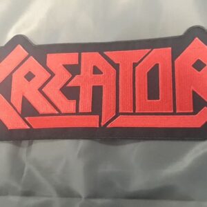Рокерска нашивка за елек Kreator - Везан гръб за фенове - Hover Image