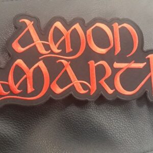 Голяма нашивка Amon Amarth за гръб – Везано лого - Hover Image