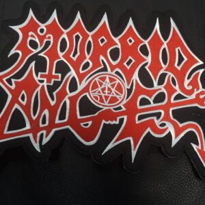 Метъл нашивка Morbid Angel бродирано лого за гръб на яке