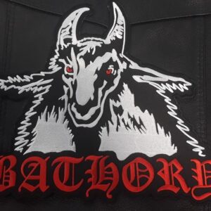 Метъл нашивка Bathory за гръб на яке - Козелът - Hover Image