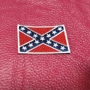Нашивка Rebel Flag мини бродирана емблема на Конфедерацията