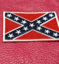 Нашивка Rebel Flag среден размер изцяло бродирана