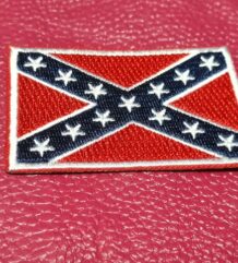 Нашивка Rebel Flag среден размер изцяло бродирана