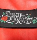 Метъл нашивка Bullet For My Valentine Rose Logo везана емблема за дрехи