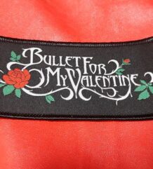 Метъл нашивка Bullet For My Valentine Rose Logo везана емблема за дрехи