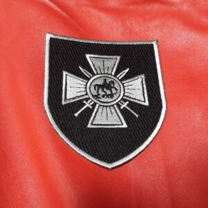 военна нашивка Кръст за храброст бродирана емблема
