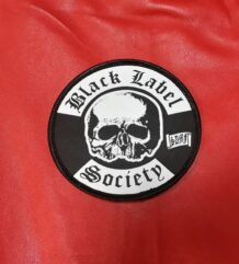Метъл нашивка Black Label Society Skull Logo бродирана кръгла емблема