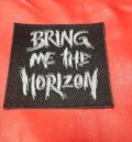 Изцяло избродирана метъл нашивка Bring Me The Horizon с логото на групата