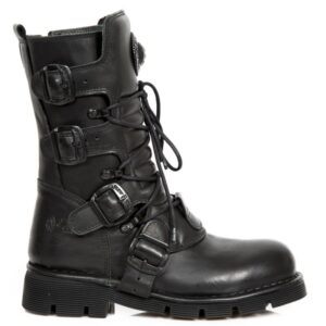 Стилни кубинки New Rock модел 1473-S49 с цип - Hover Image