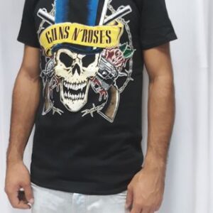 Супер тениска на Guns N' Roses с череп - Hover Image