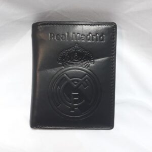 Черен кожен портфейл на Real Madrid - Hover Image