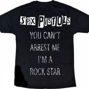 Мъжка пънк тениска Sex Pistols Sid Vicious с двустранен ситопечат - Hover Image