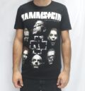 Тениска на Rammstein с главите на бандата