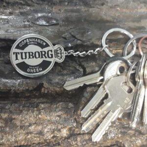 Стоманен ключодържател на Tuborg