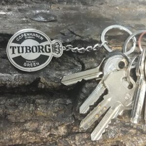 Стоманен ключодържател на Tuborg - Hover Image
