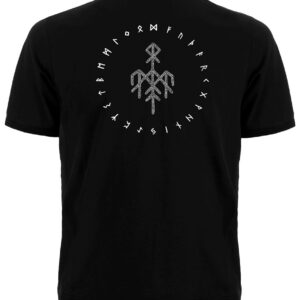 Тениска с щампа Wardruna Snake с двустранен ситопечат - Hover Image