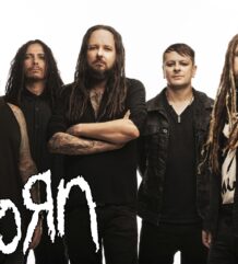 Плакат за стената на Korn с бандата