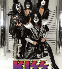 Плакат Kiss с бандата в цветно