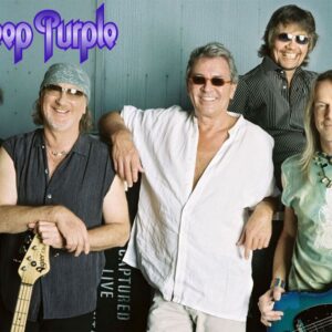 Малък постер на Deep Purple с бандата