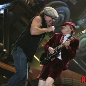 Малък плакат на AC/DC (Angus and Brian)