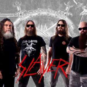 Плакат с малък размер на Slayer в цветно