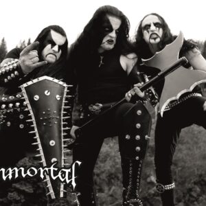 Малък плакат на блек бандата Immortal