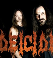 Малък плакат на дет бандата Deicide