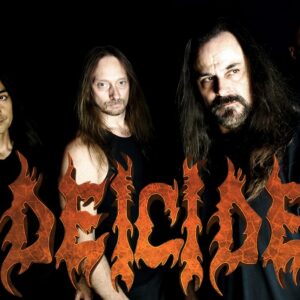 Малък плакат на дет бандата Deicide