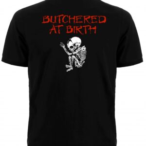 Мъжка тениска с щампа на Cannibal Corpse Butchered at Birth с двустранен печат - Hover Image