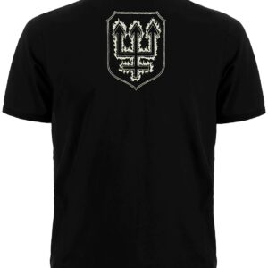 Мъжка тениска с щампа Watain и двустранен блек метъл принт - Hover Image