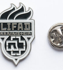 Малка метална значка на Rammstein "LIFAD"