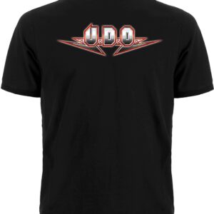 Рок тениска U.D.O. Steelhammer от 100% памук с двустранен печат - Hover Image