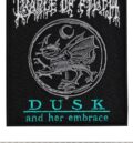 Бродирана метъл нашивка Cradle of Filth Dusk and Her Embrace с дракон