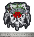 Голяма рок нашивка Alice in Chains Skulls and Rose с крила и черепи