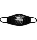 Черна предпазна маска за лице с лого на блек метъл групата Darkthrone