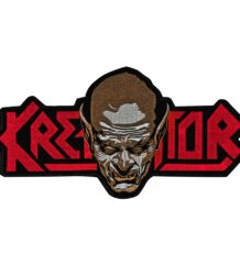 Голяма бродирана метъл нашивка Kreator с логото и главата на демона