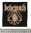 Квадратна бродирана метъл нашивка Behemoth Furor Divinus