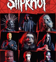 Малък постер за стена на Slipknot (red)