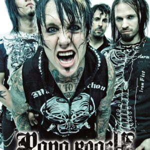Малък плакат на Papa Roach с бандата