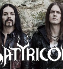 Плакат малък размер на бандата Satyricon