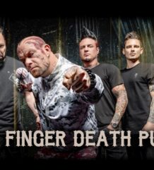 Плакат на Five Finger Death Punch с бандата