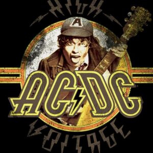 Плакат на AC/DC "High Voltage"