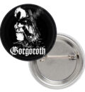 Малък размер значка на Gorgoroth с вокала
