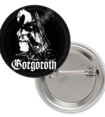 Малък размер значка на Gorgoroth с вокала